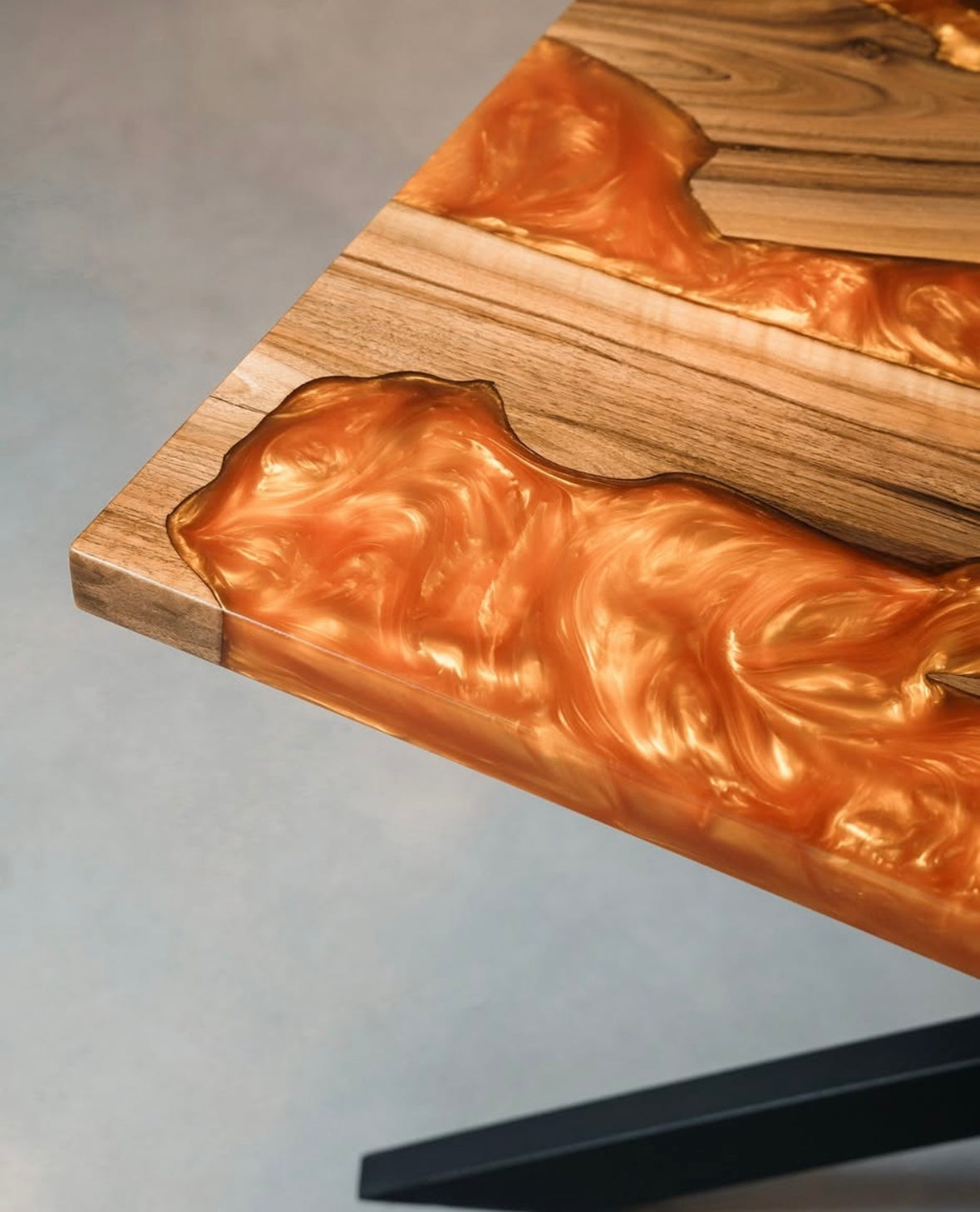 Brillant resin